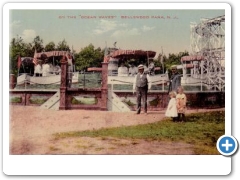 Bellewood Park - Roller Coaster And Ocean Waves Ride - 1910