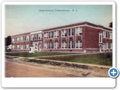 Frenchtown - Frenchtown High School - c 1920