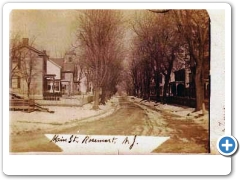 Rosemont - Main Street with Snow - 1906