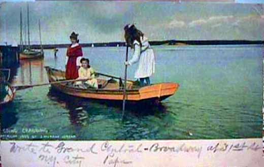 Atlantic City - Going Crabbing - 1909