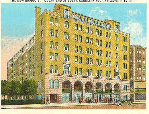 Atlantic City - View of the new Iroquois Hotel