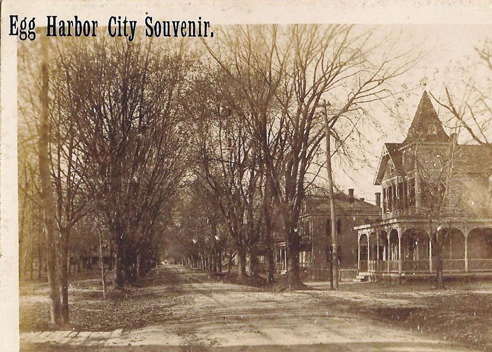 Egg Harbor City -  County Road West from Buffalo Avenue