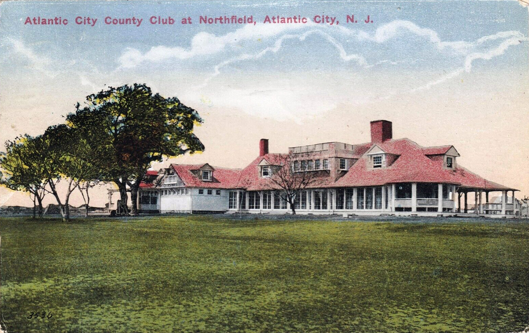 Northfield - View of the Clubhouse at Atlantic City Country Club