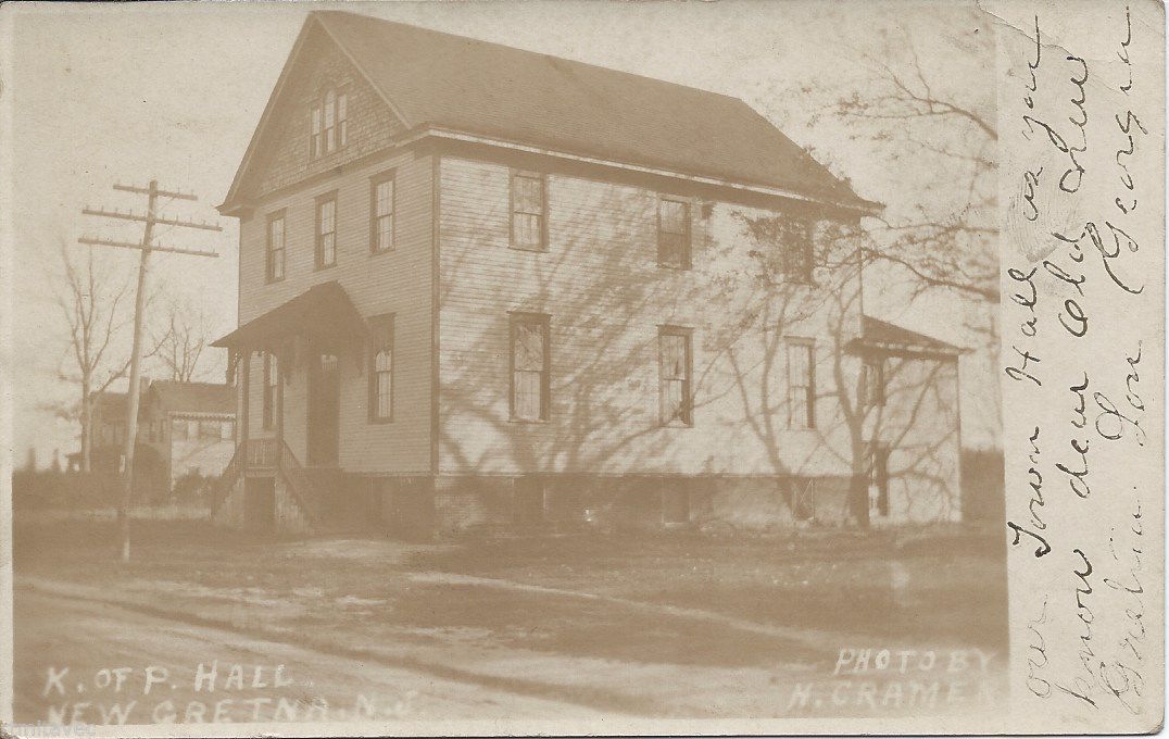 New Gretna - Knights of Pythias Hall - Cramer - c 1910