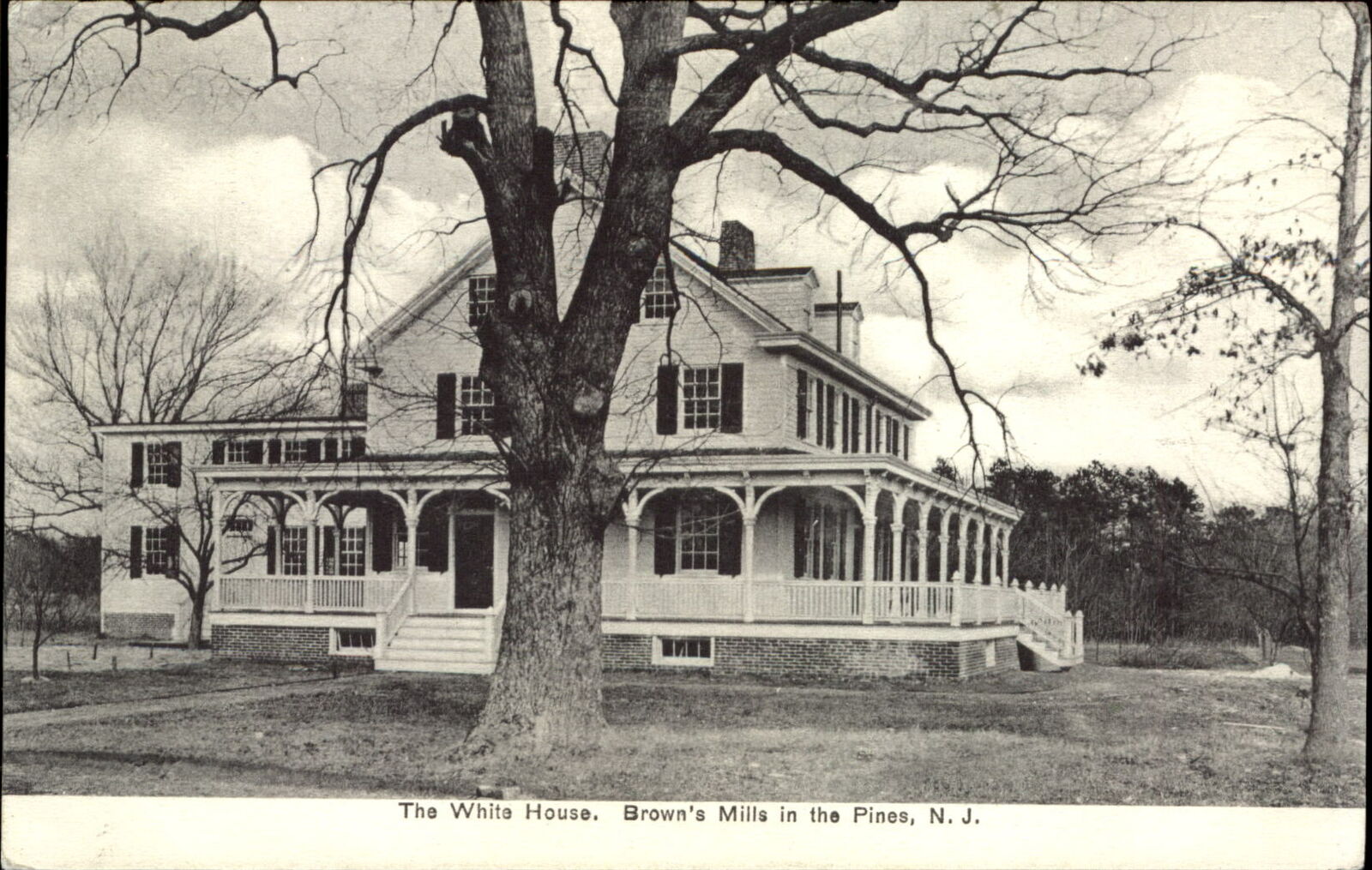 BROWNS MILLS - WHITE HOUSE - C 1910