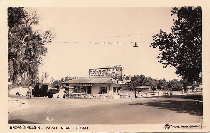 Browns Mills - Beach near the dam