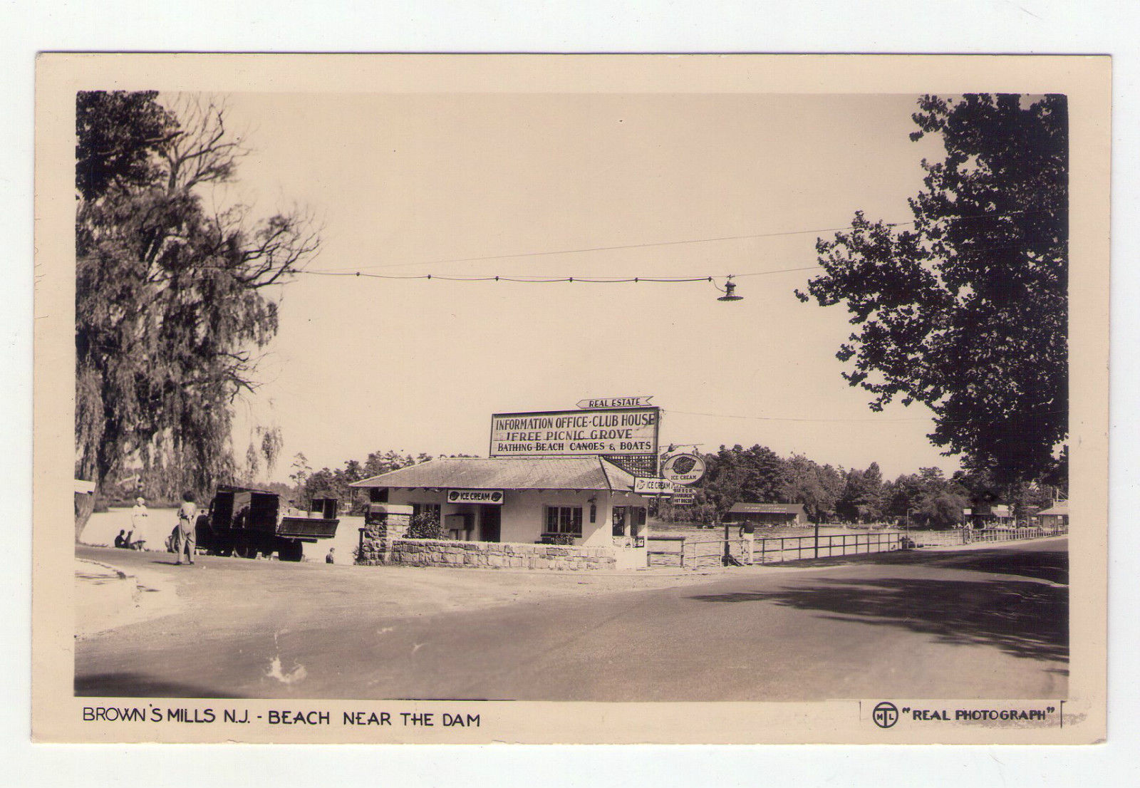 Browns Mills - Ice Cream Parlor - Information Office