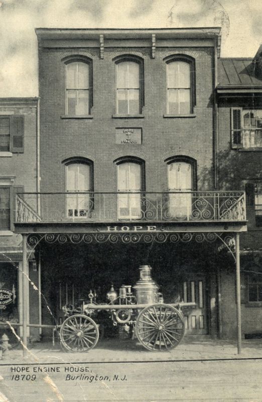 Burlington - Hope Engine House - 1910 copy