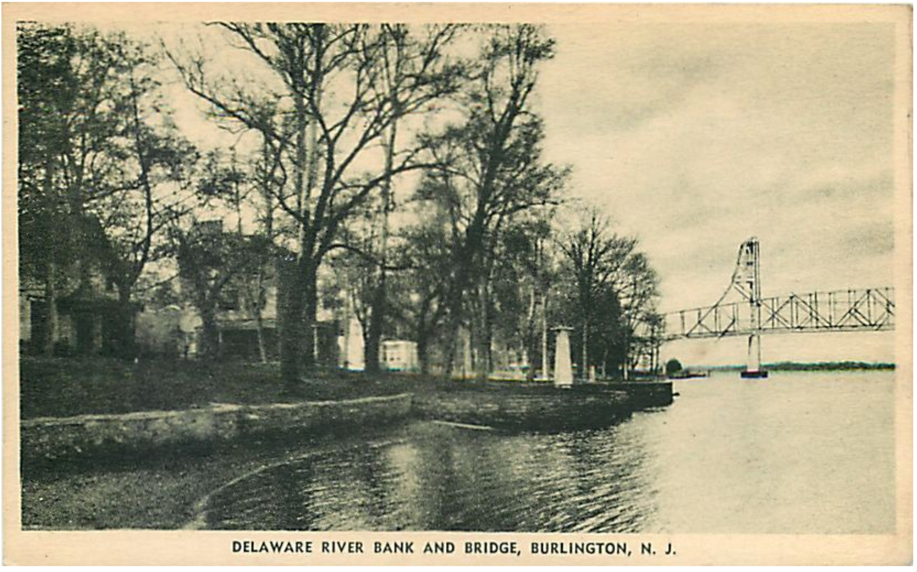 Burlington - Waterfrond and a mysteriously spindly bridge to Bristol