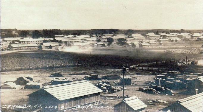 Camp Dix - Overview of Camp Dix - 1917