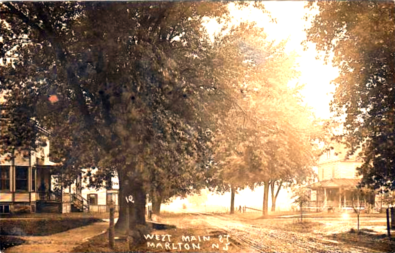 Marlton - West Main Street - c 1910