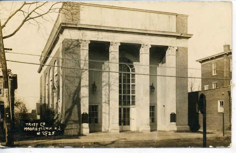 Moorestown - The Trust Company Building - c 1910