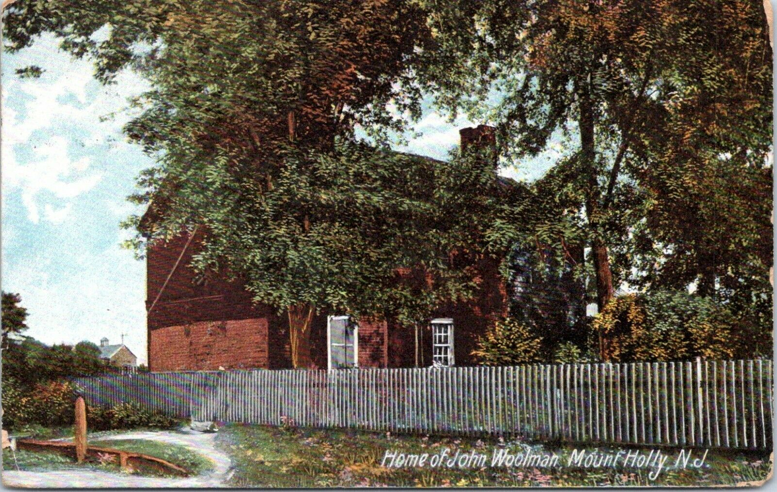 Mount Holly - John Woolman House - 1911