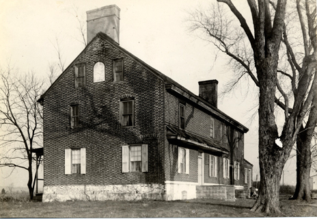 21. John Woolston House, north of Rancocas River near Ewansville, Pemberton Twp., 1710-1720