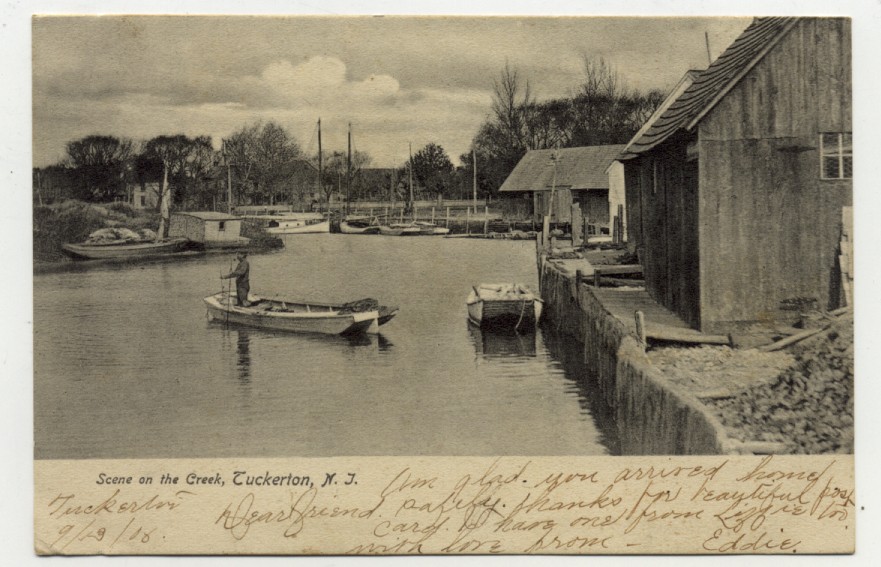 Tuckerton - Waterfront scene - 1903