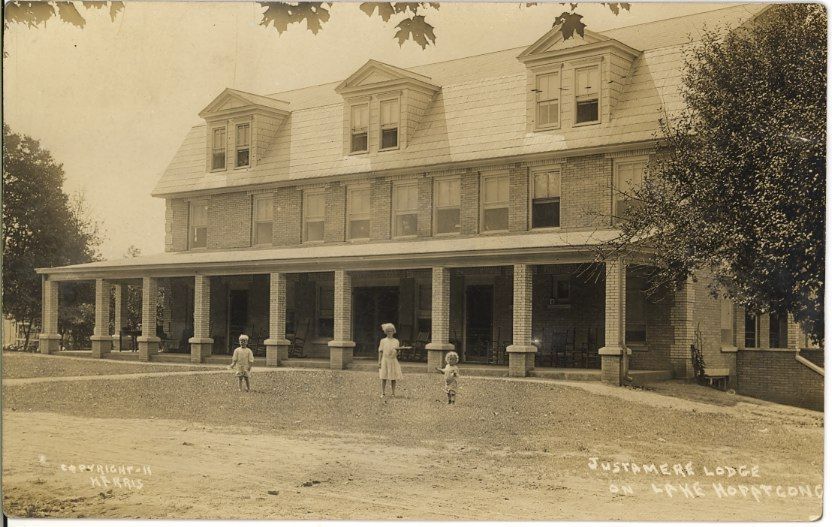 Lake Hopatcong - Justamere Lodge - By Harrsis - c 1910