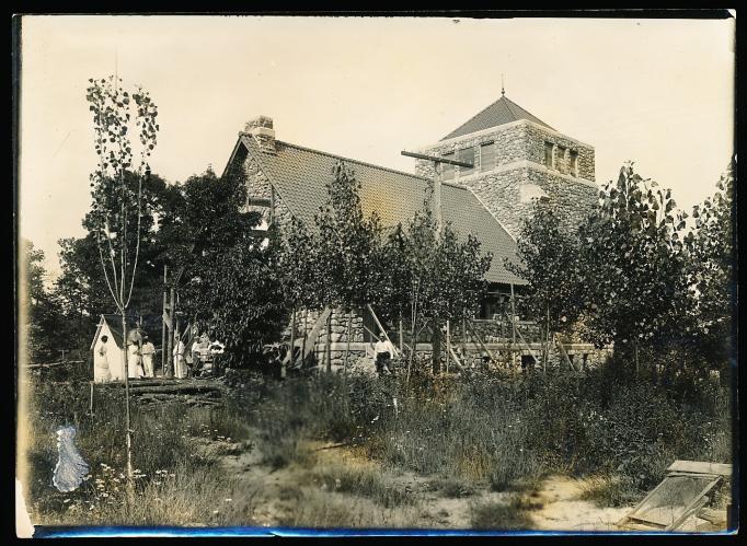 Lake Hopatcong - River Styx Church - c 1910