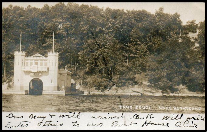 Lake Hopatcong - Sans Souci - c 1910