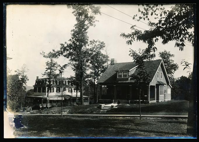 Lake Hopatcong - Scheafers Hotel - c 1910