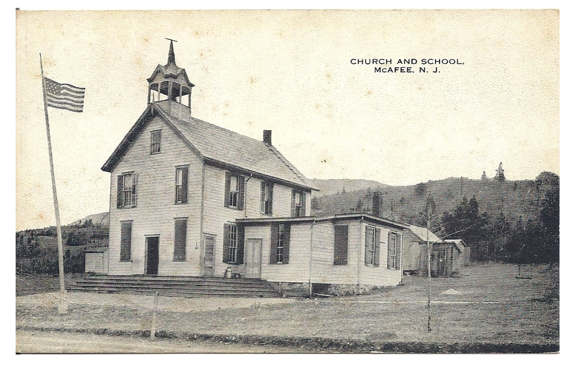 McAfee - Sussex County - Churcfh and  School - undated