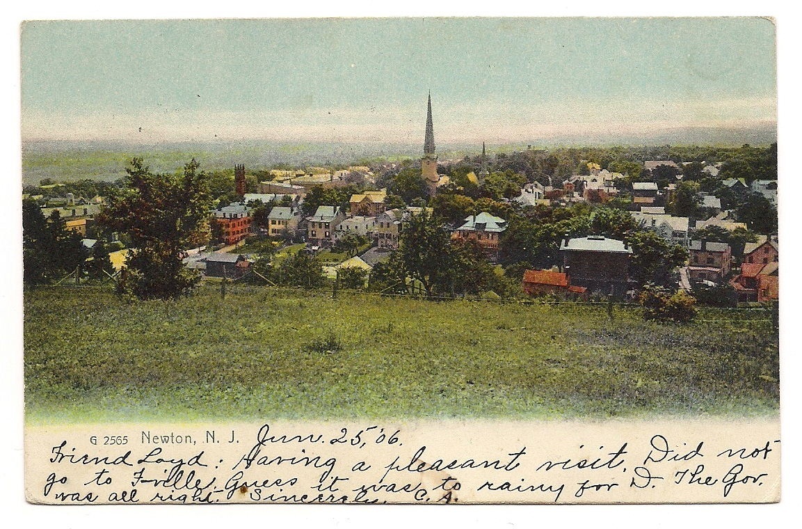 Newton - Birds eye view - 1906