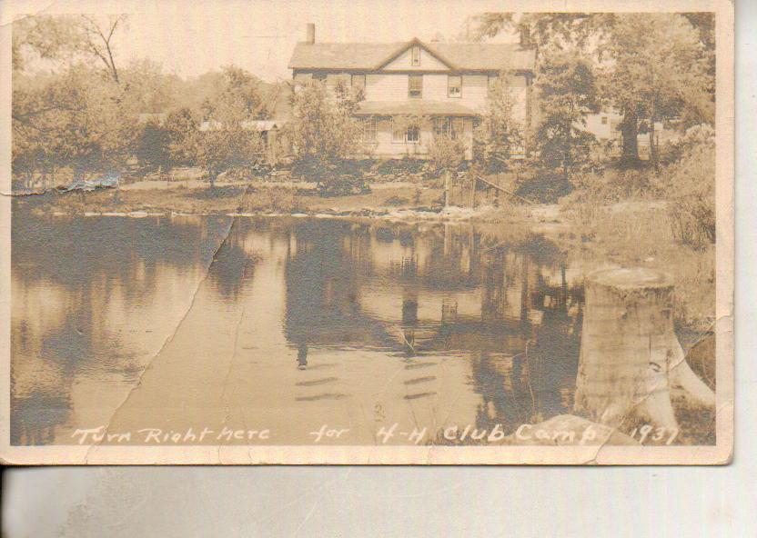 Newton vicinity - 4-H camp - 1937