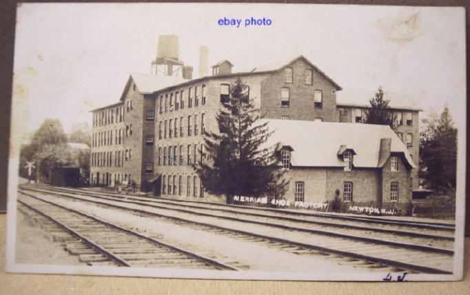 Newton- Merriam Shoe Factory - c 1910