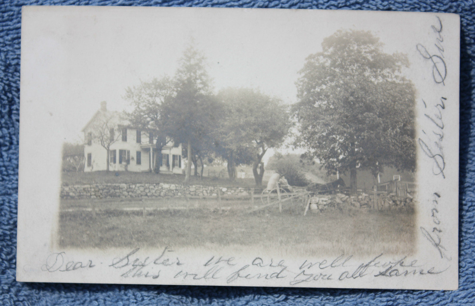 Sussex - Unidentified farm house - 1906