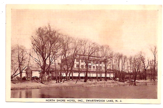 Swartswood Lake - A closer view of the North Shore House